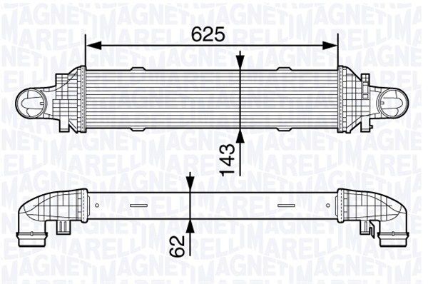 MAGNETI MARELLI Starpdzesētājs 351319203350